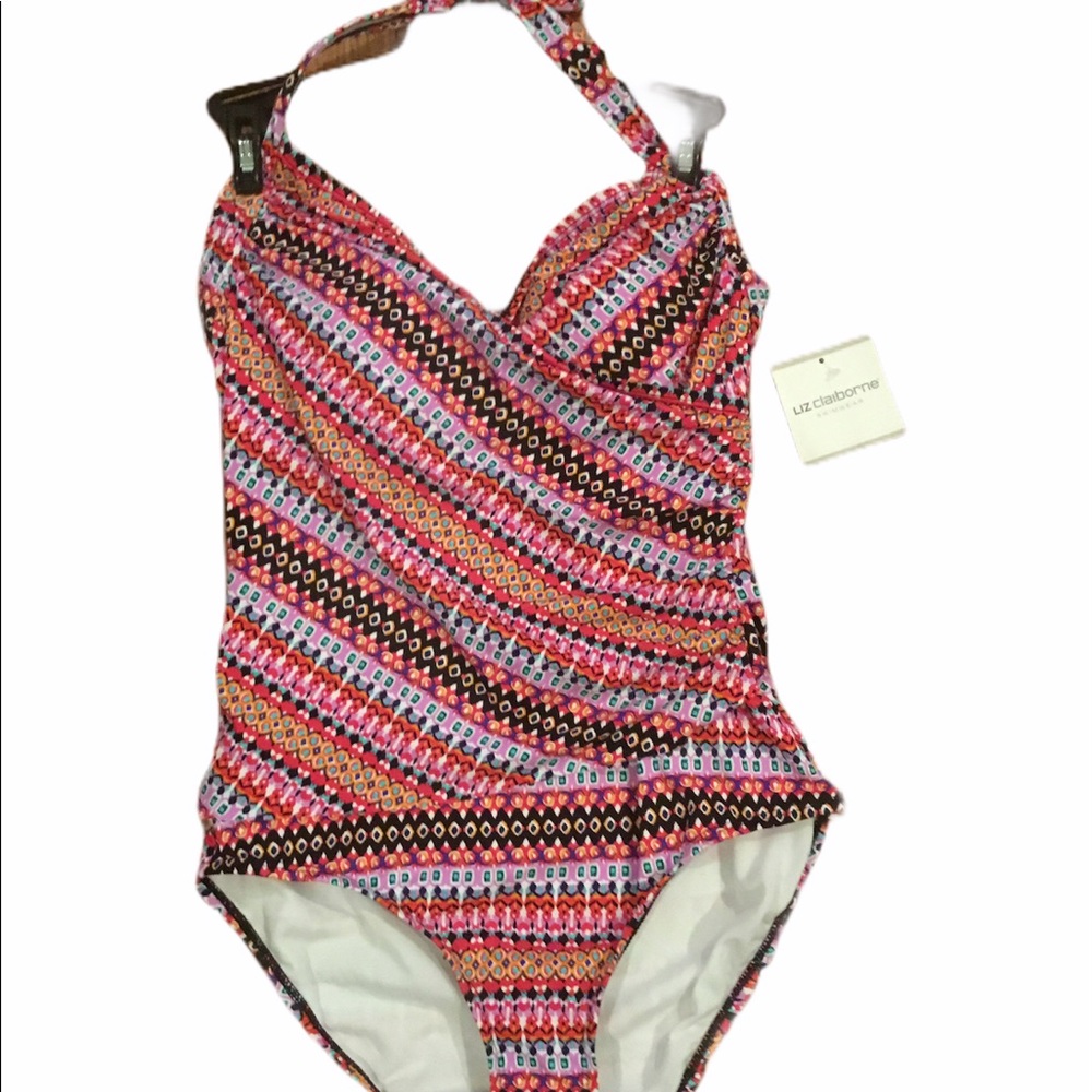 Liz Claiborne Mandala Tribal Swimwear - Picture 4 of 10